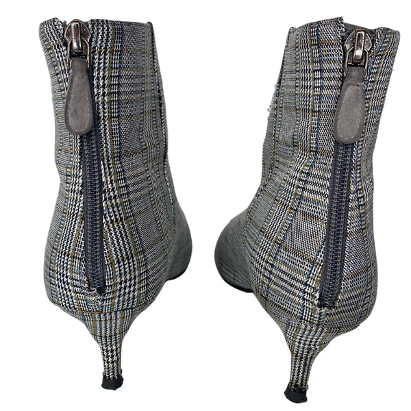 Alexandre Birman Plaid Boots |US9.5|IT39.5|