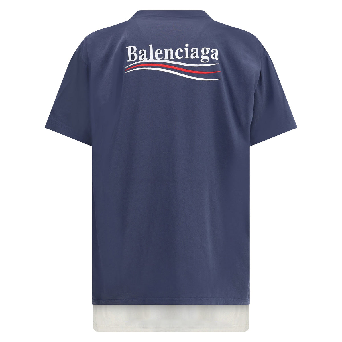 Balenciaga Men Double Political Campaign T-Shirt