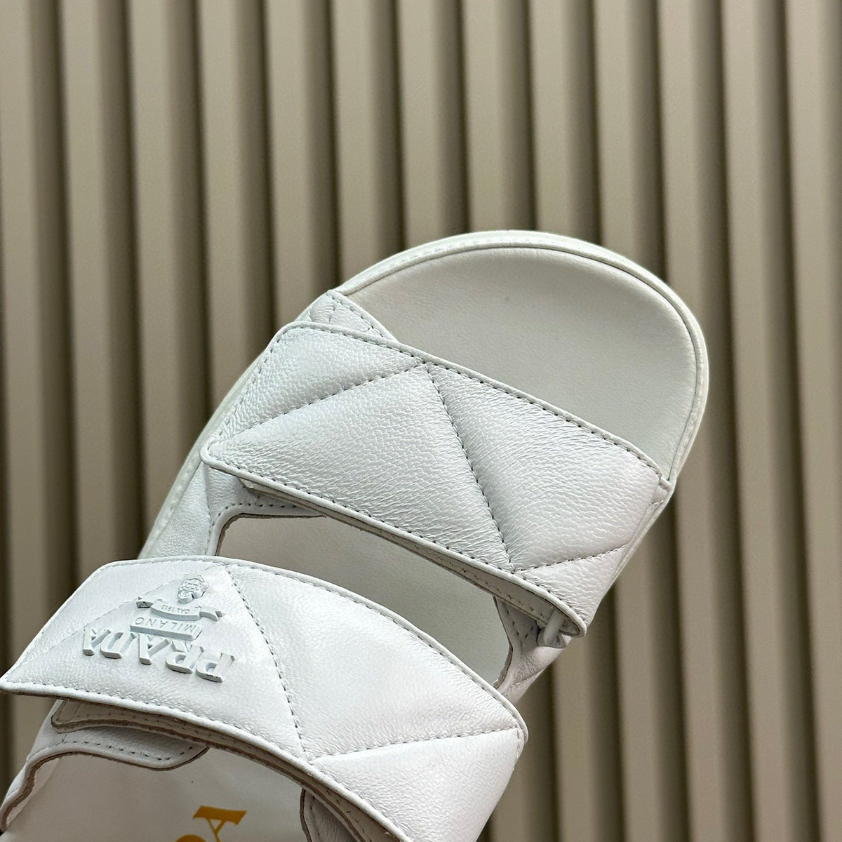 PD NAPPA LEATHER SLIDES
