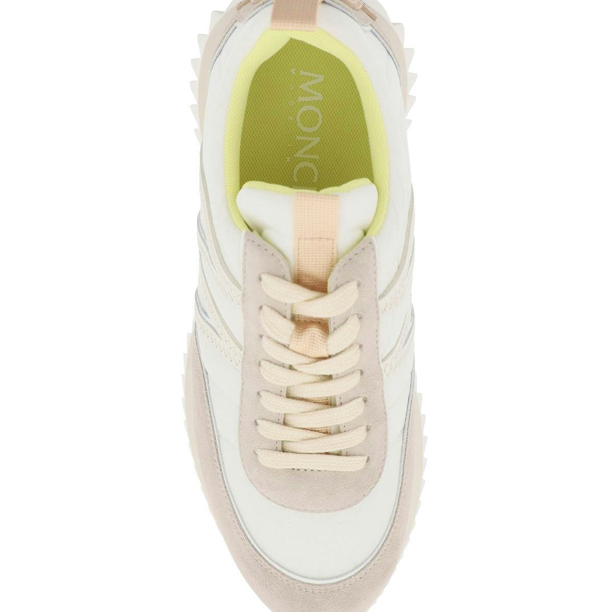 BASIC PACEY SNEAKERS IN NYLON AND SUEDE LEATHER.