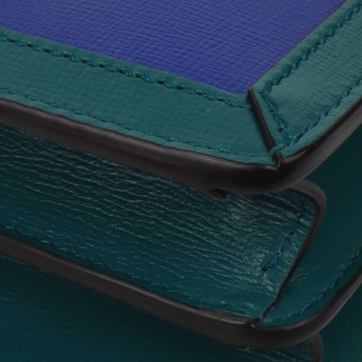 Gucci Limited Edition Green and Blue Dionysus Shoulder Bag *