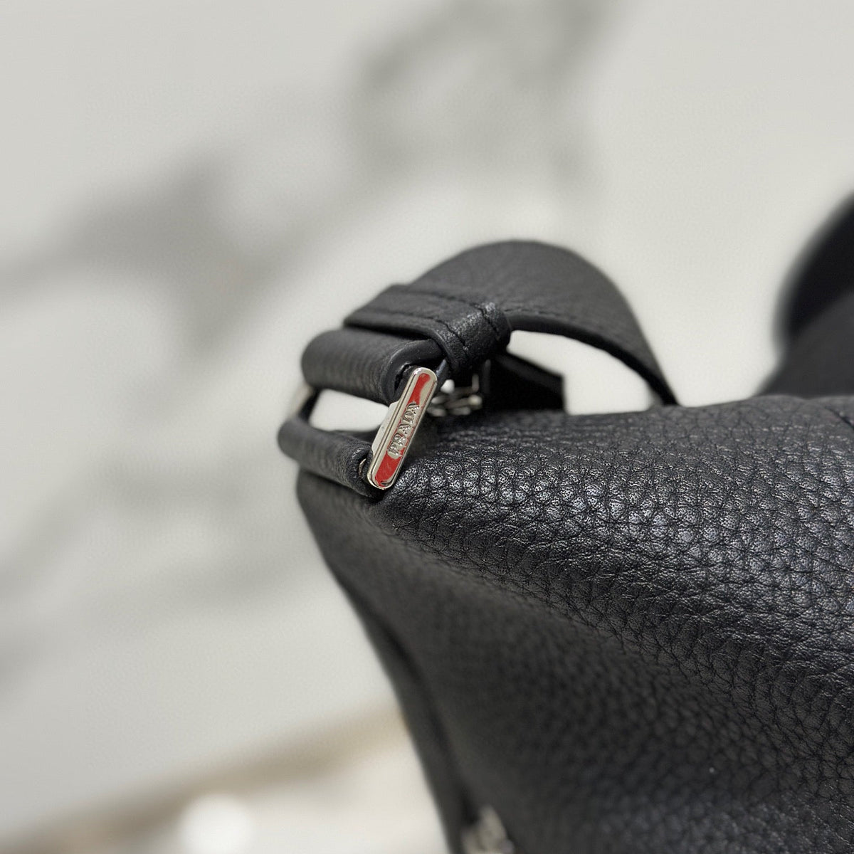 PD LEATHER BAG WITH SHOULDER STRAP