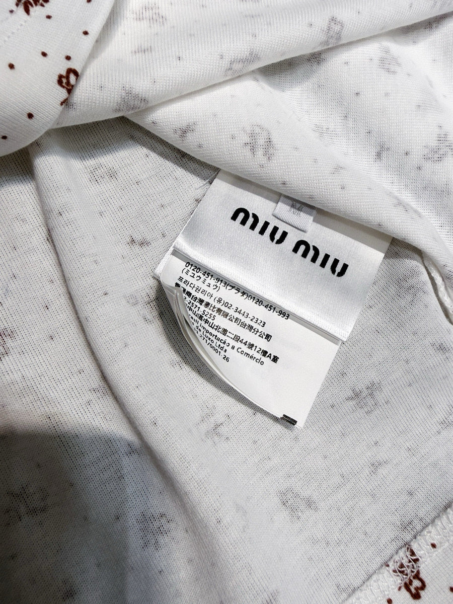 MIU M LONG TEE