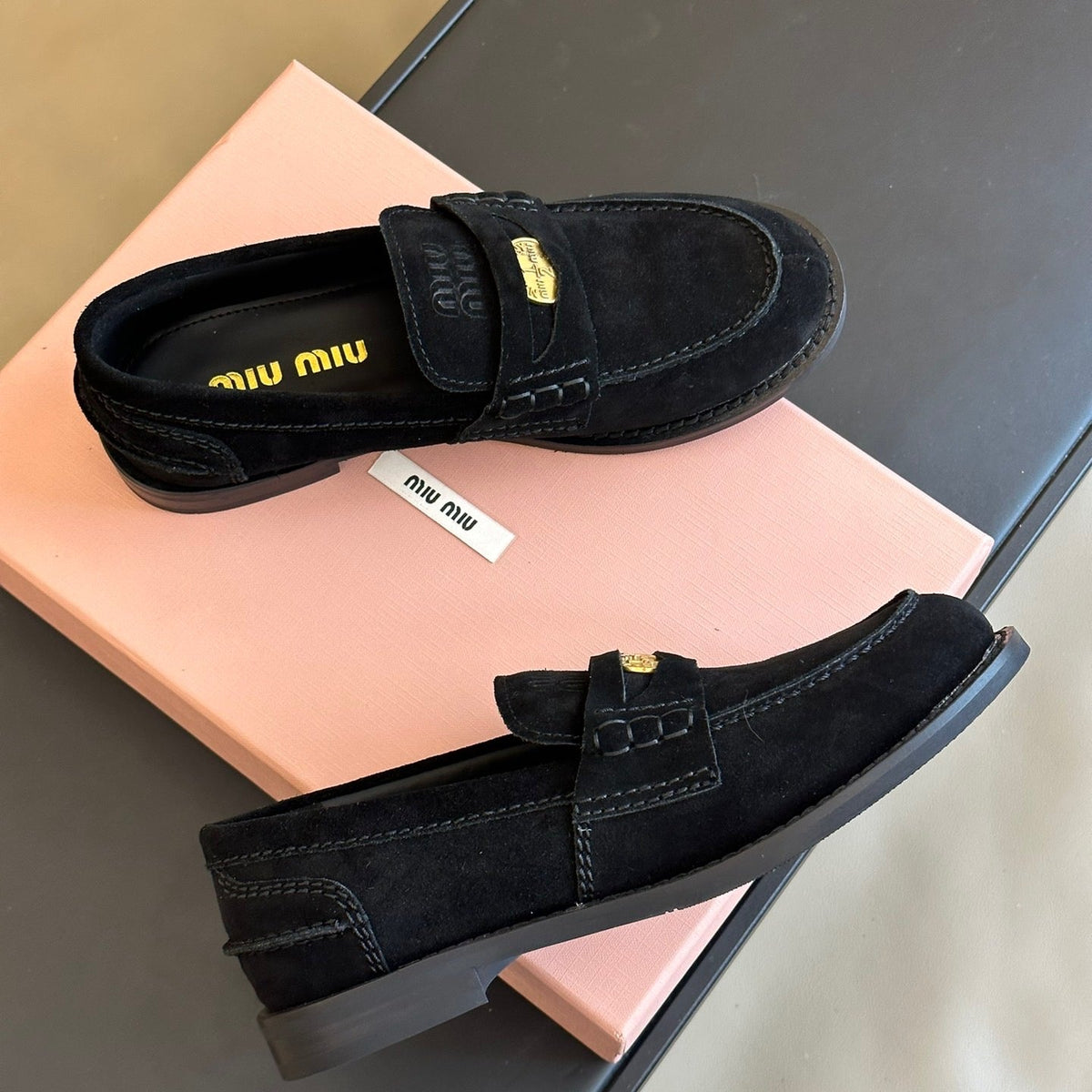 MIU M LOAFERS