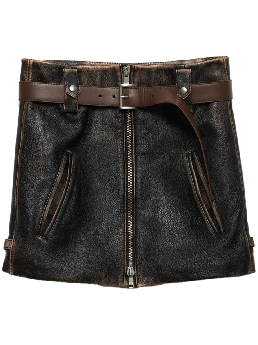 PRADA Mini Leather Outerwear for Women - Fall/Winter 2024