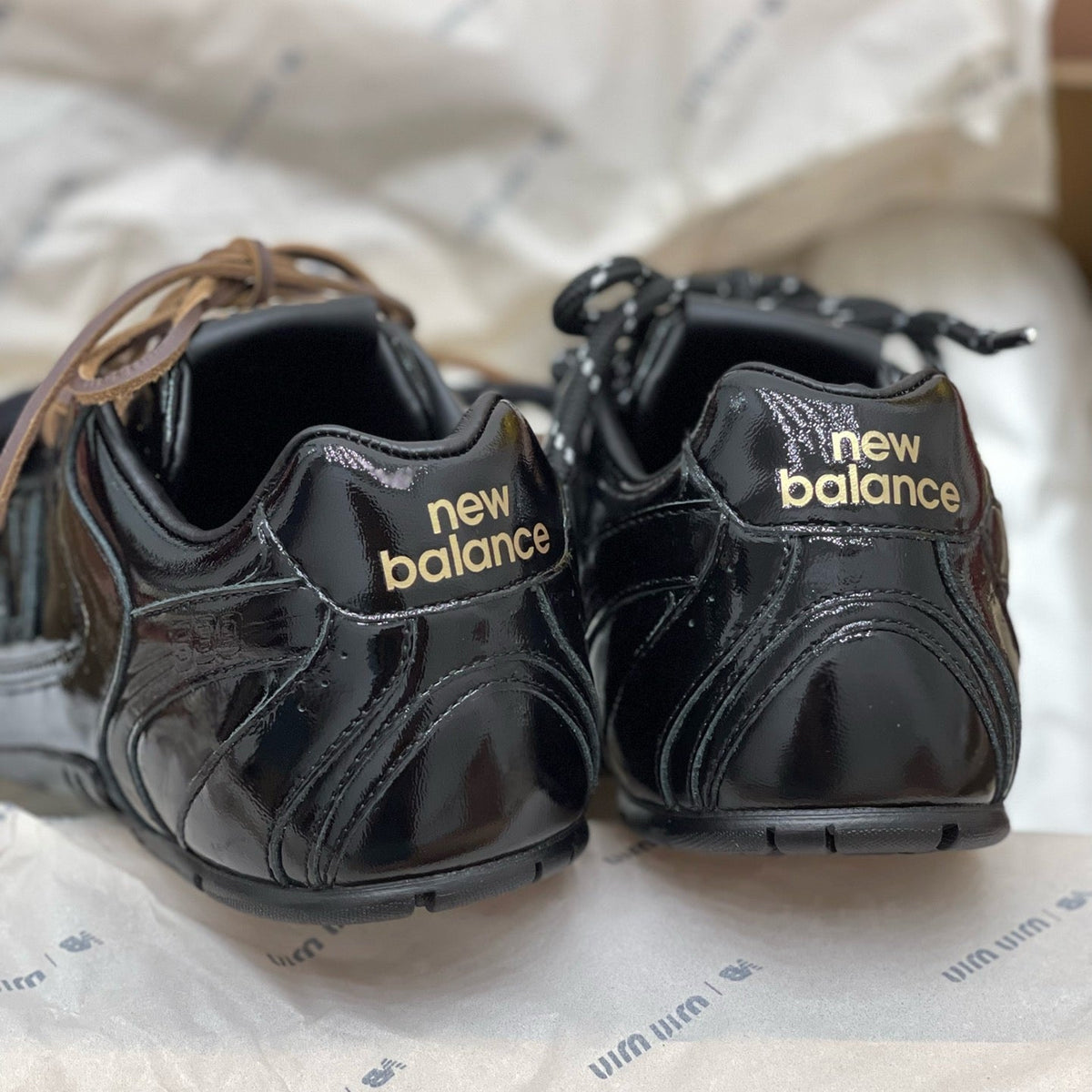 MIU M x NEW BALANCE TRAINERS