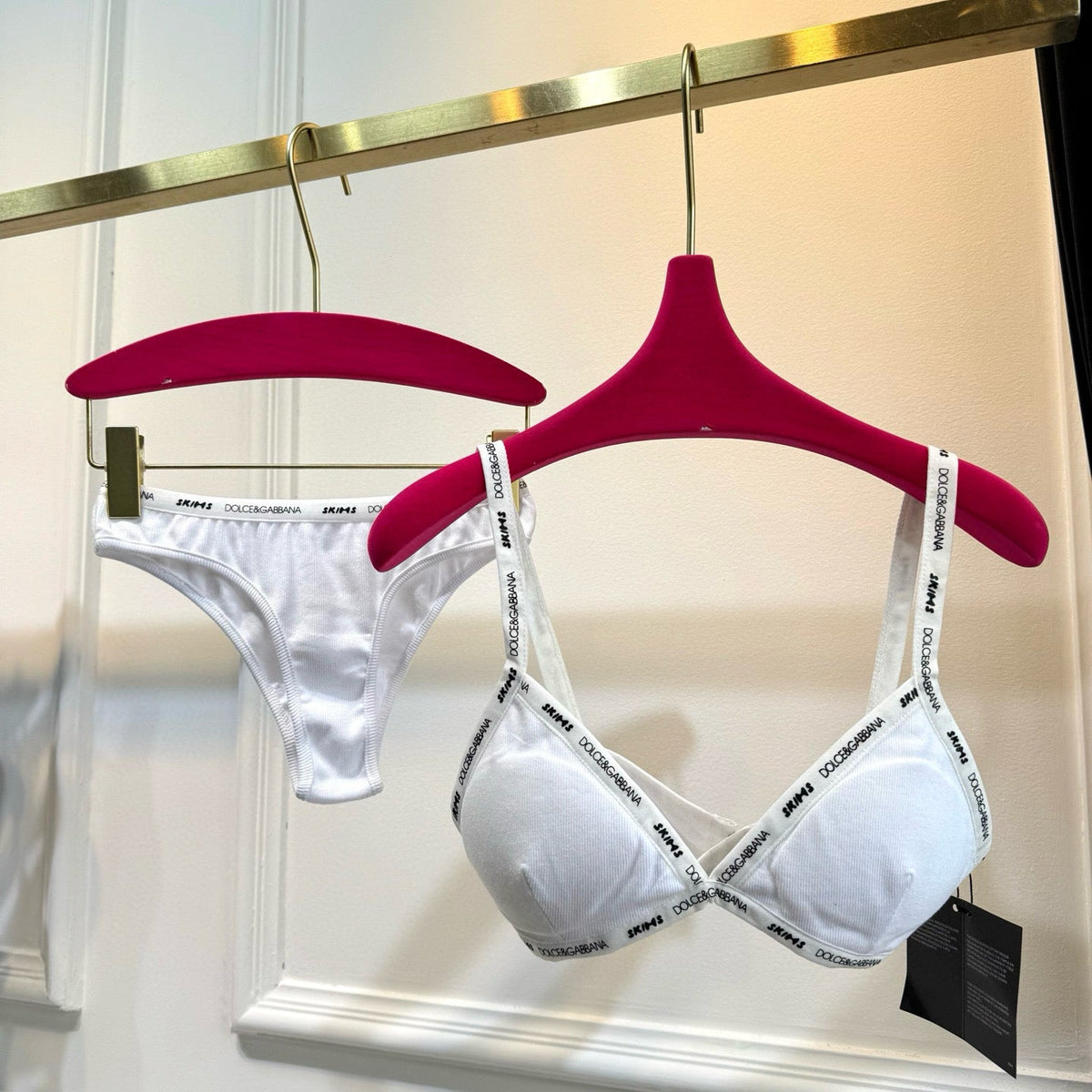 SKIMS x DG BRA SET