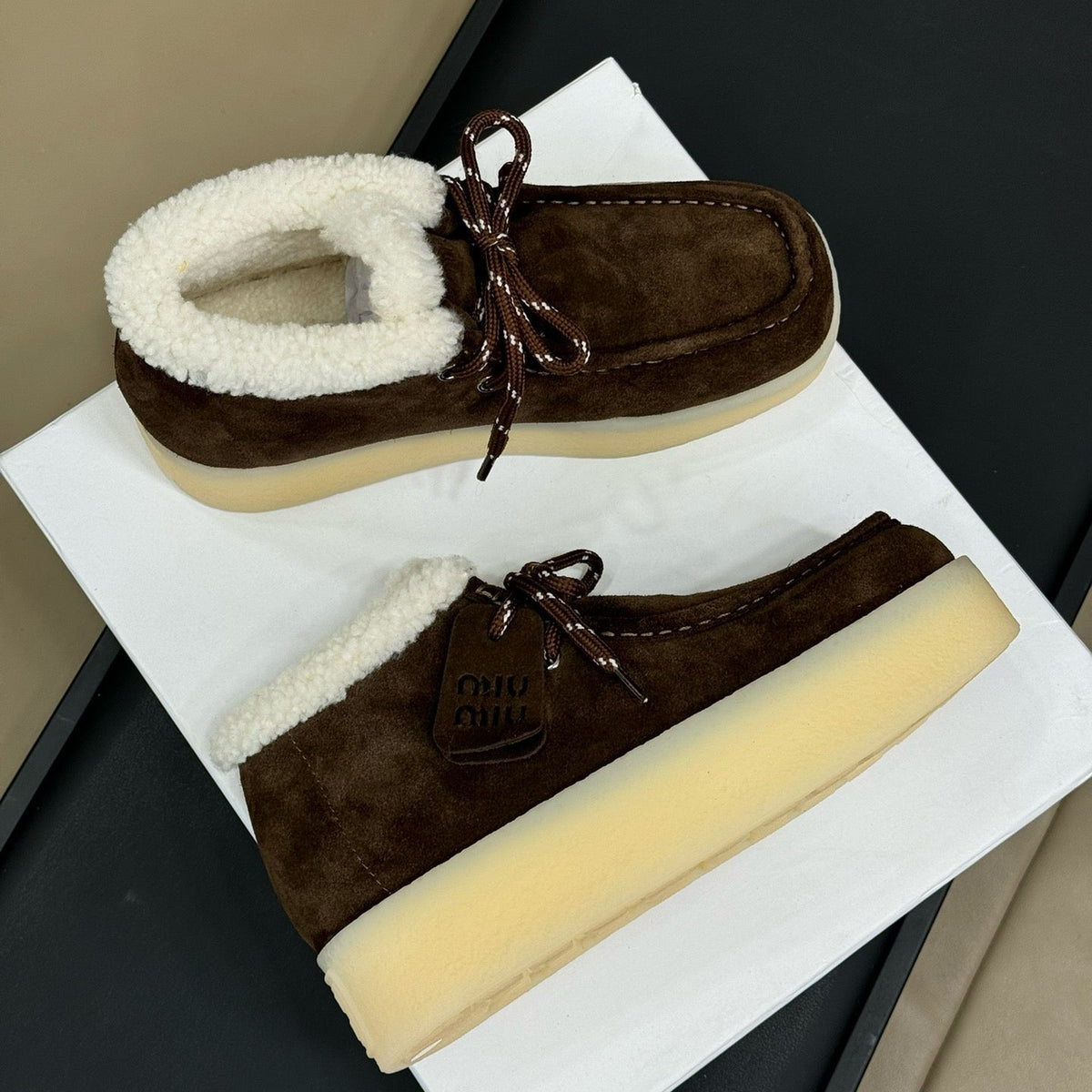 MIU M BOOTS