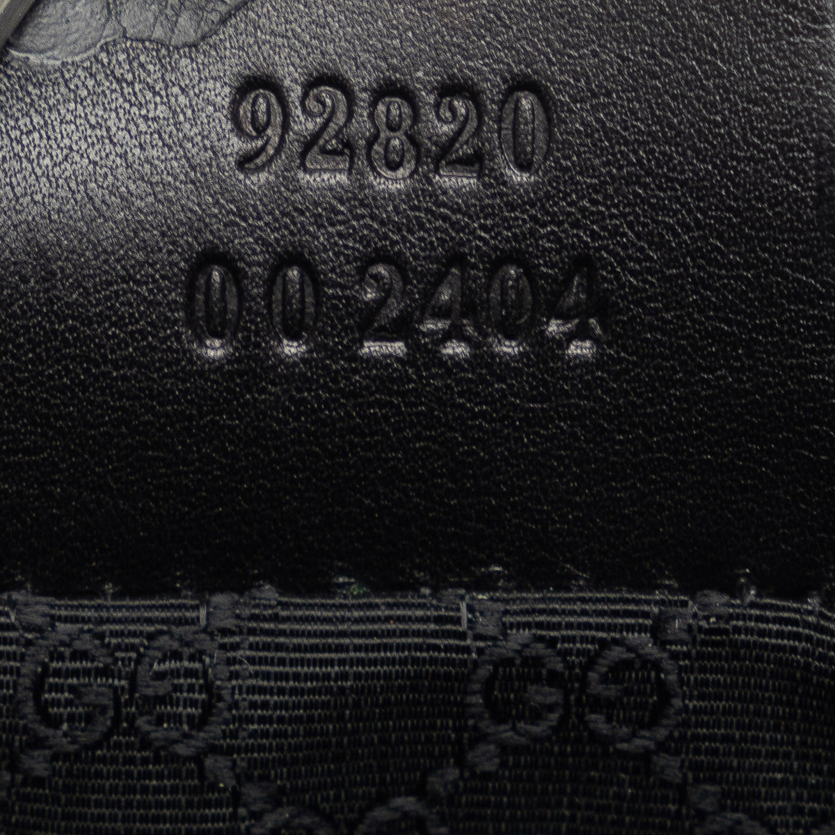 GUCCI Web Denim Baguette