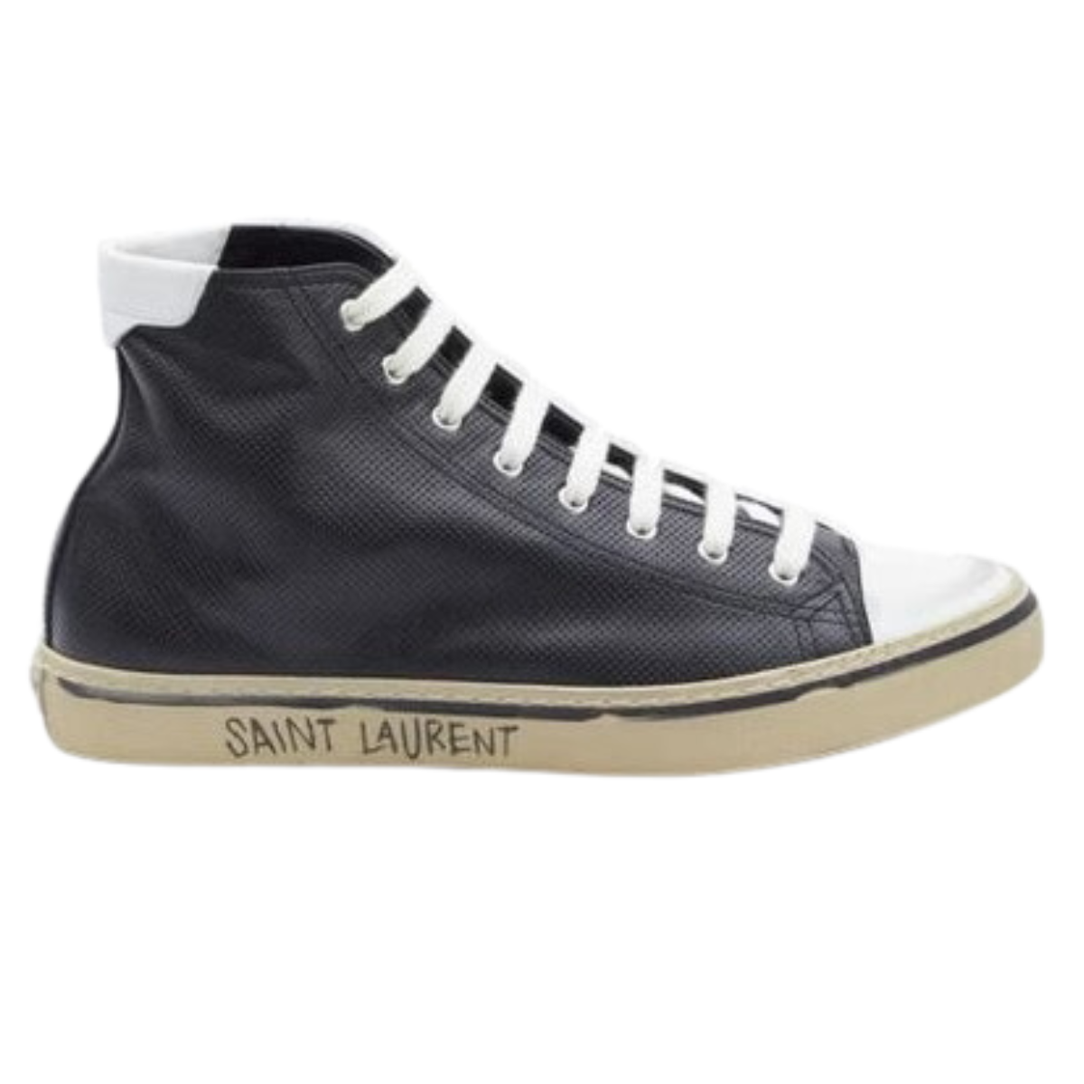 Malibu Laceup Leather Sneakers