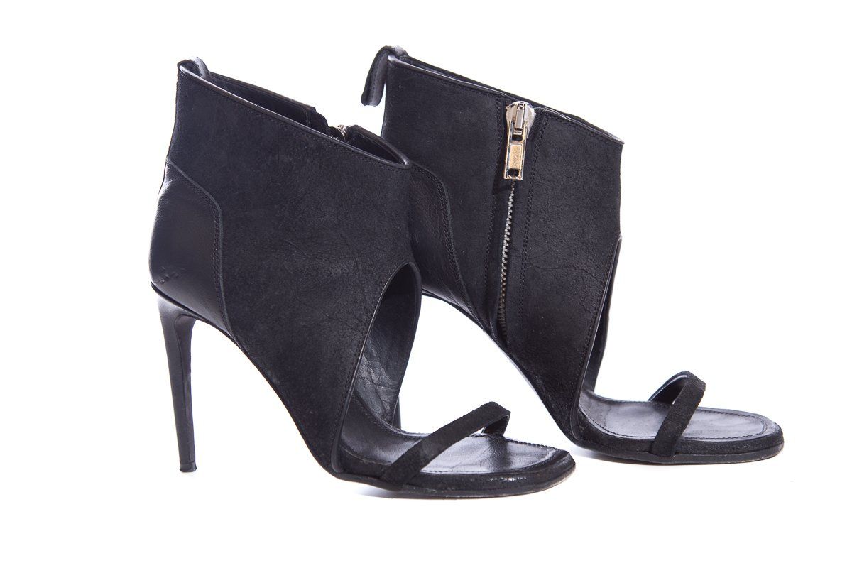 Rick Owens Black 38 Heels