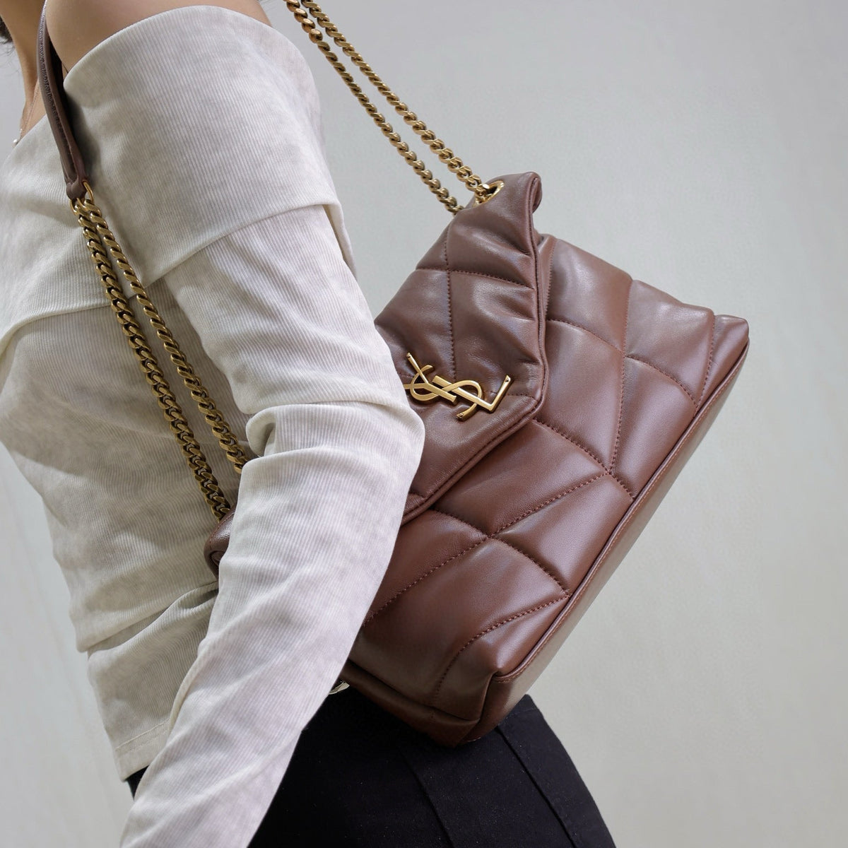 SL LOULOU PUFFER SMALL BAG