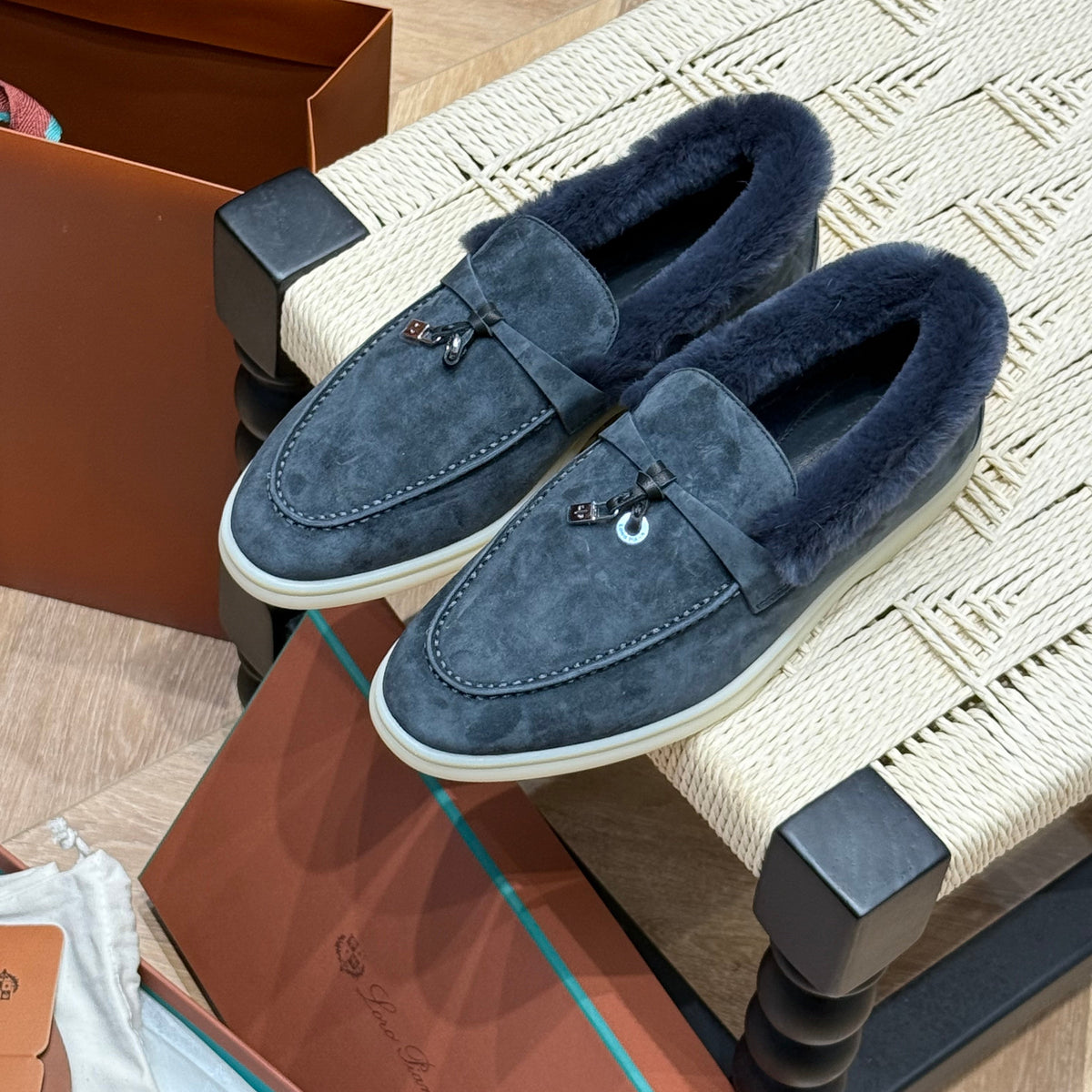 LORO P SUMMER CHARMS LOAFERS