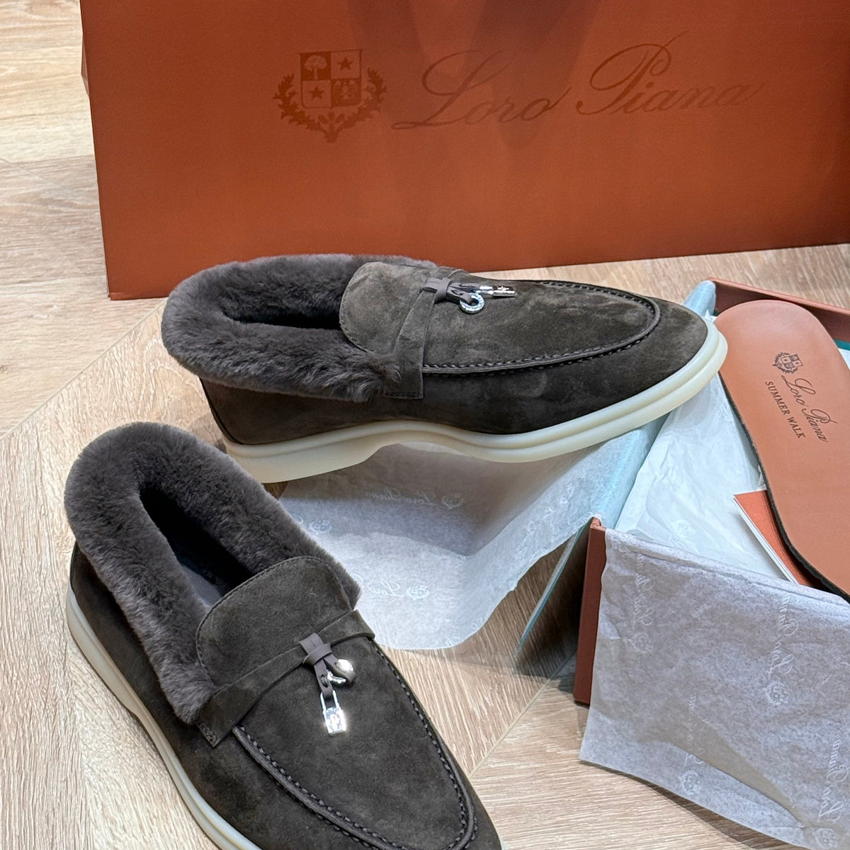LORO P SUMMER CHARMS LOAFERS