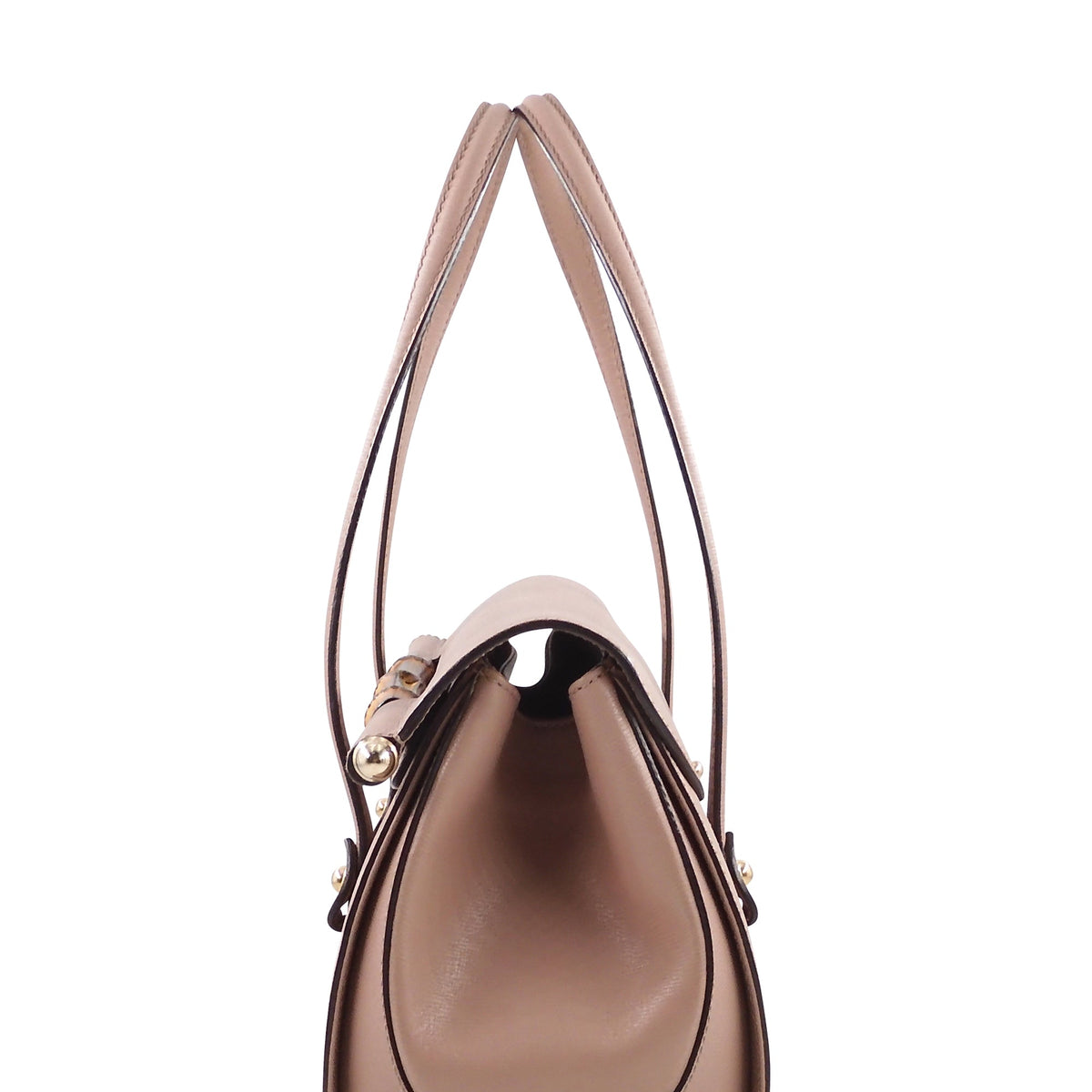 Large Bamboo Bullet Tote Pink