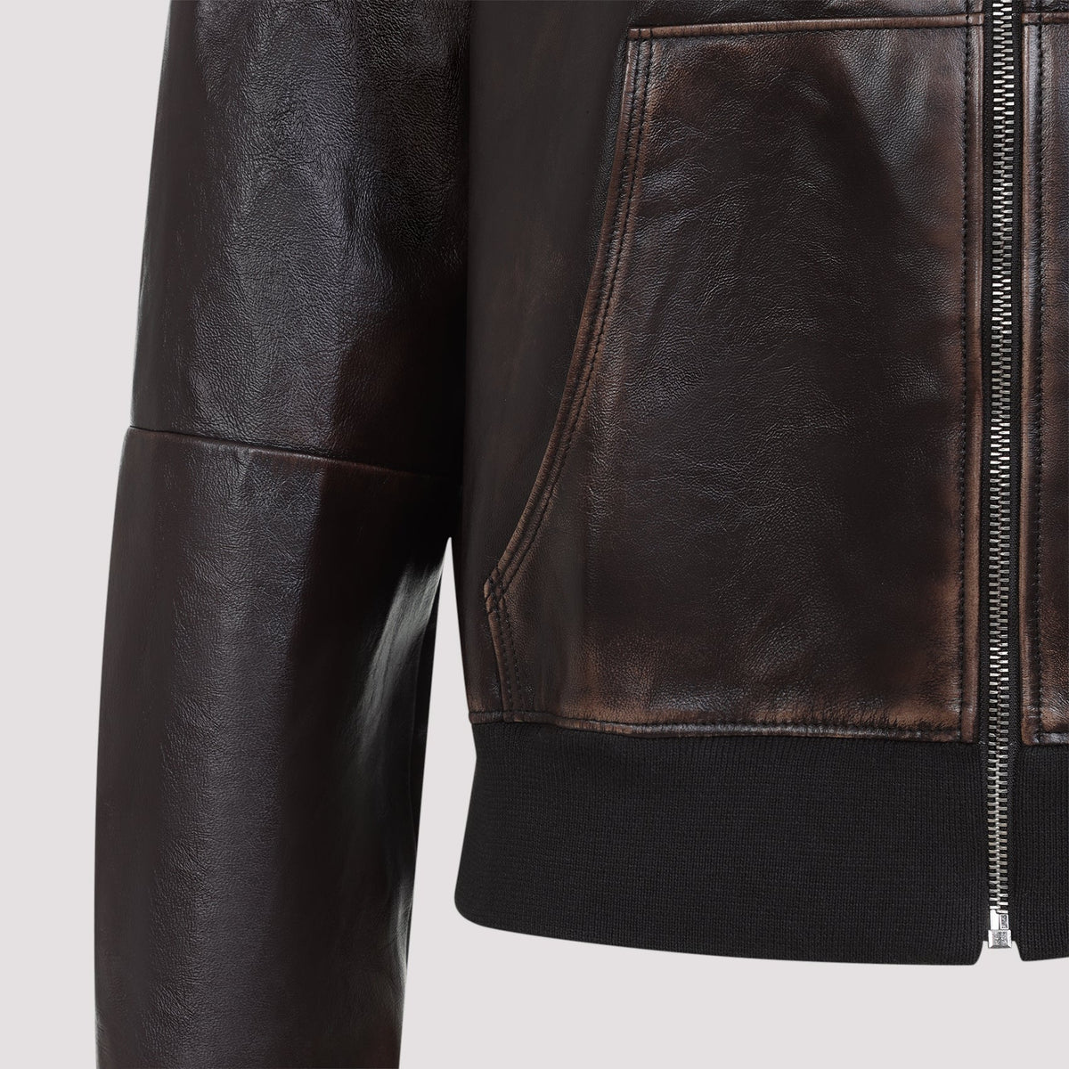 PRADA Luxurious Lambskin Hooded Jacket for Women - SS25