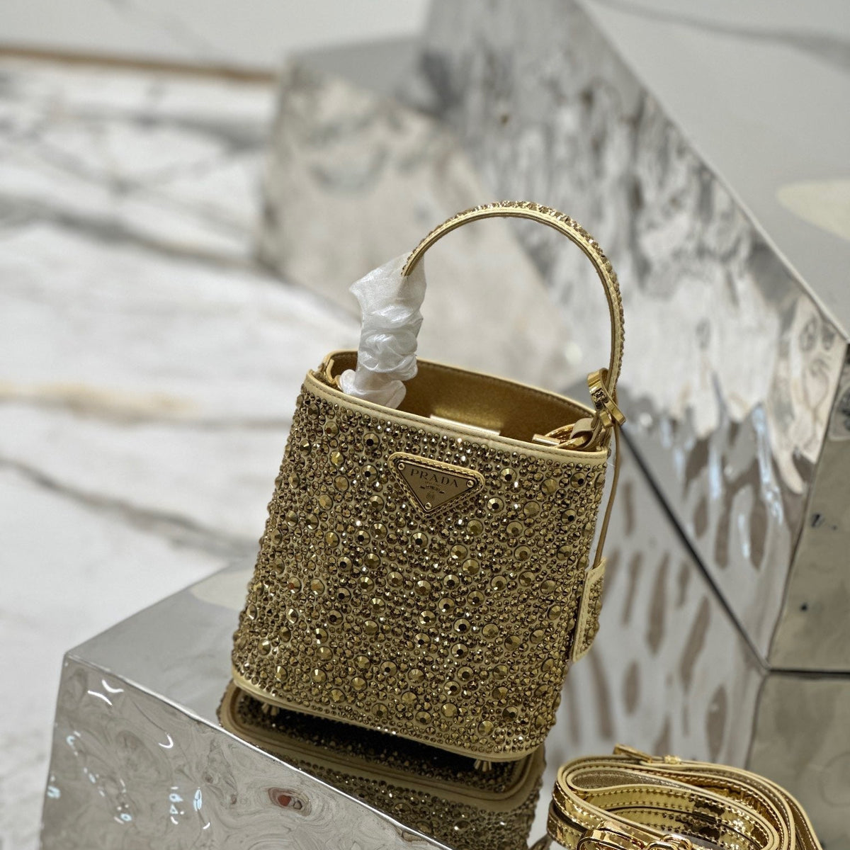 PD PANIER SATIN BAG