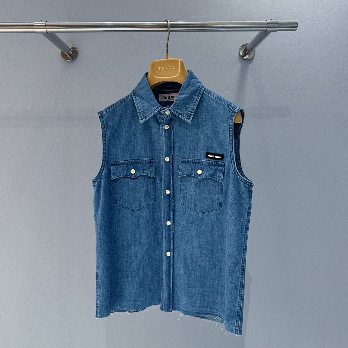 MIU M DENIM SHIRT