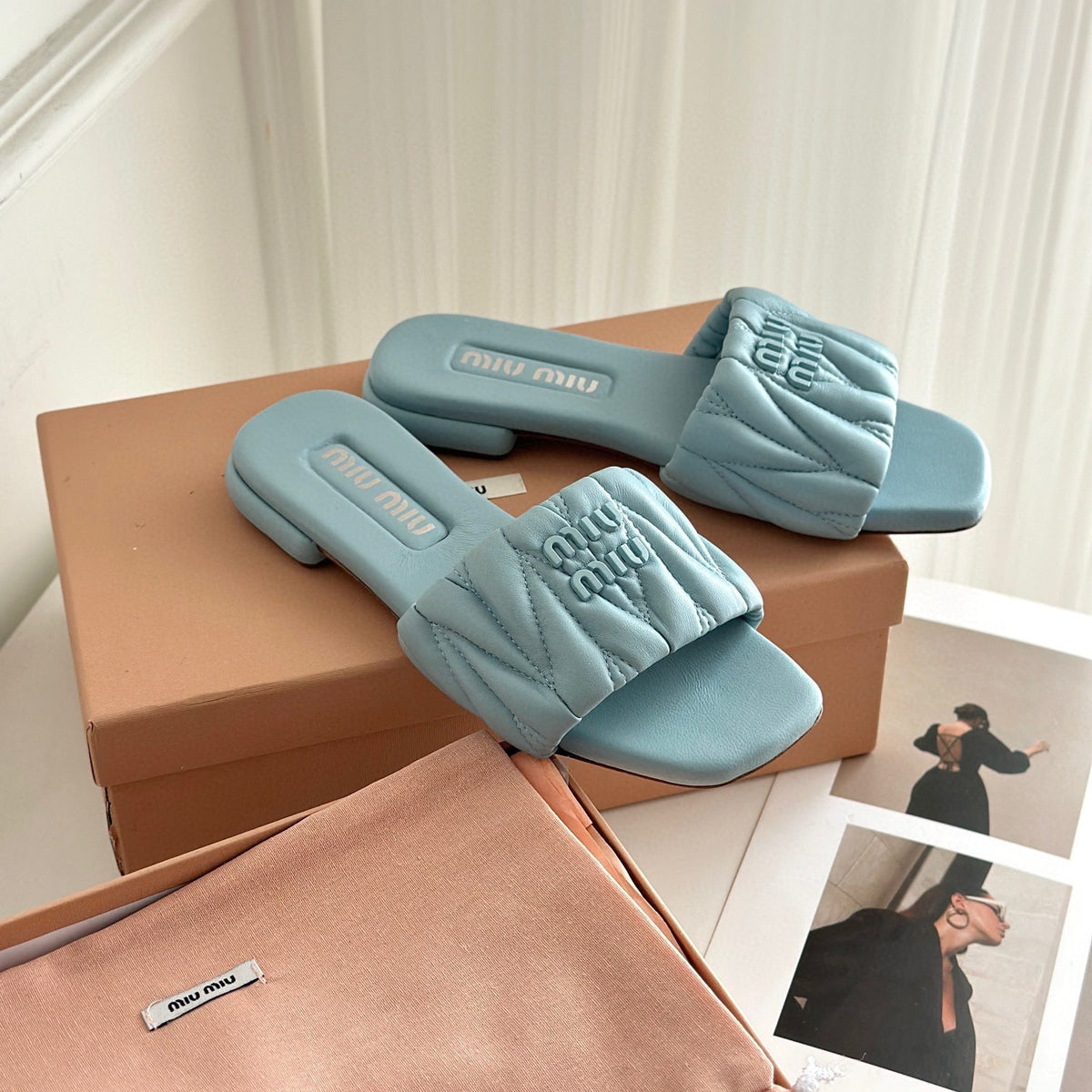 MIU M SANDALS