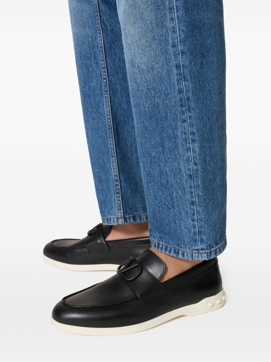 LEISURE FLOWS LEATHER SLIP ON