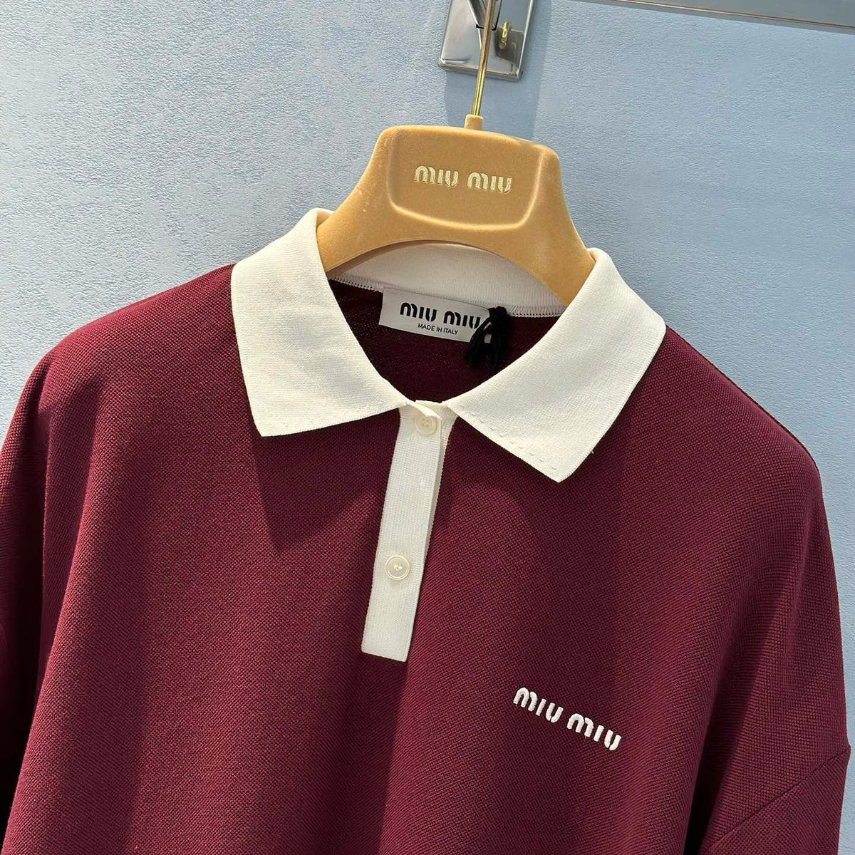 MIU M POLO SHIRT