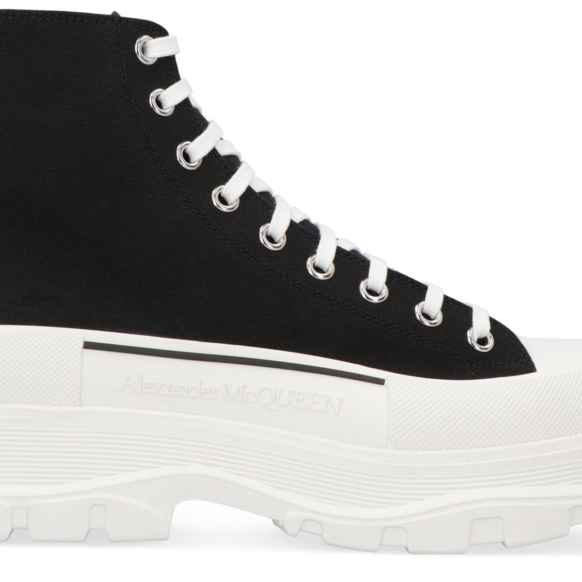 TREAD SLICK LACE-UP ANKLE BOOTS