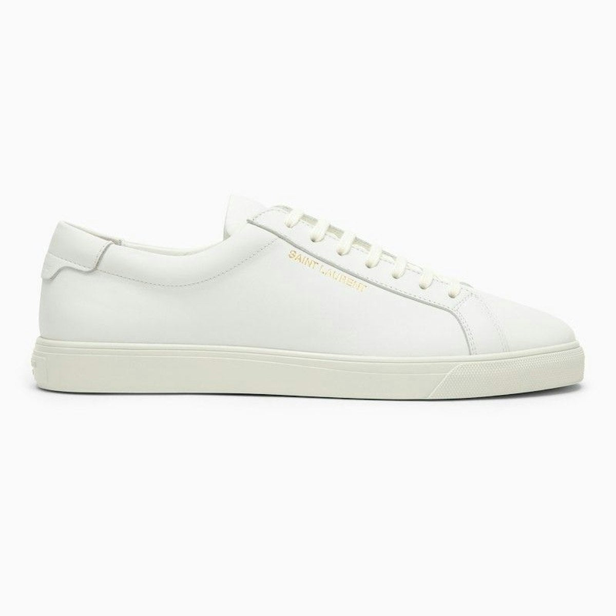 ANDY WHITE LEATHER TRAINER