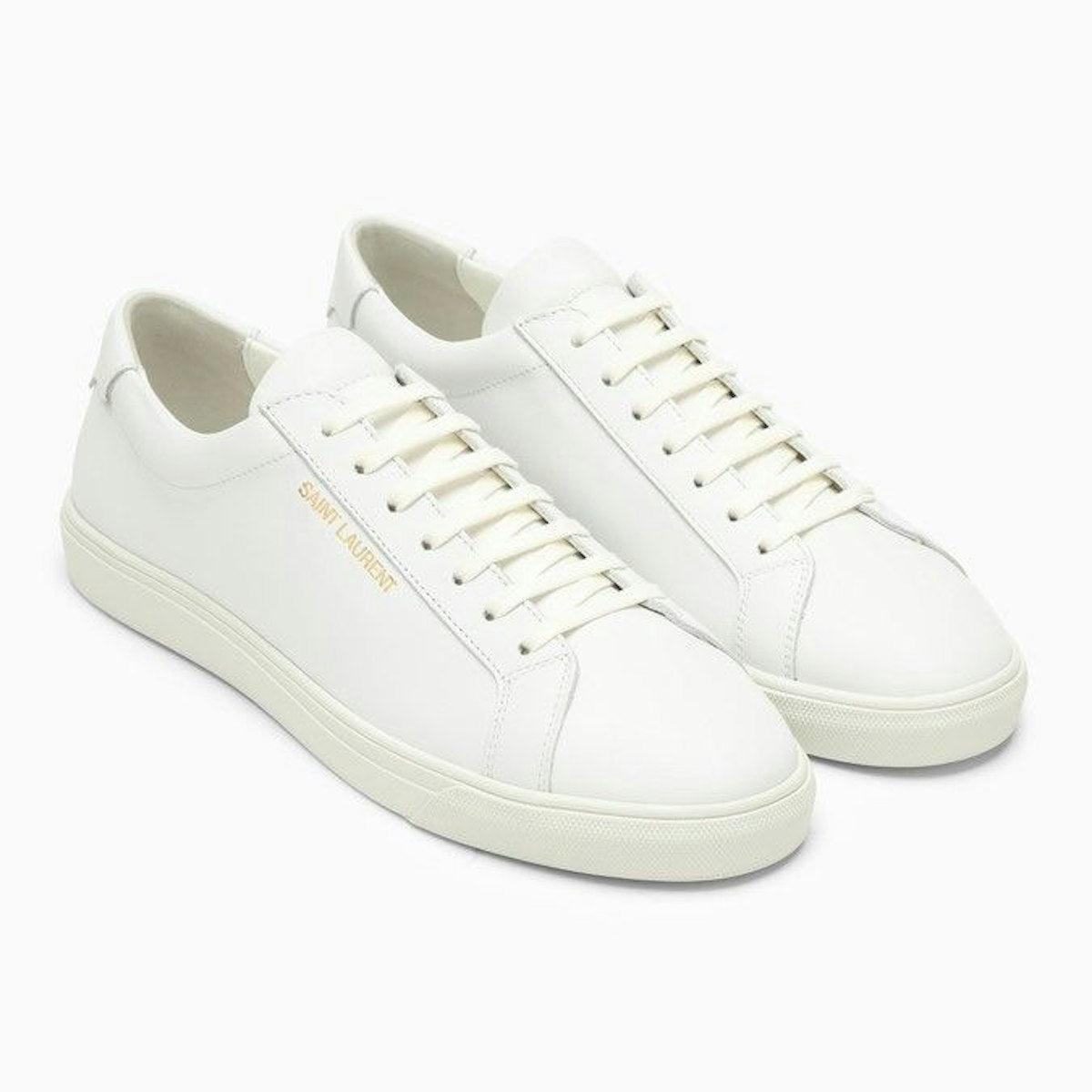 ANDY WHITE LEATHER TRAINER