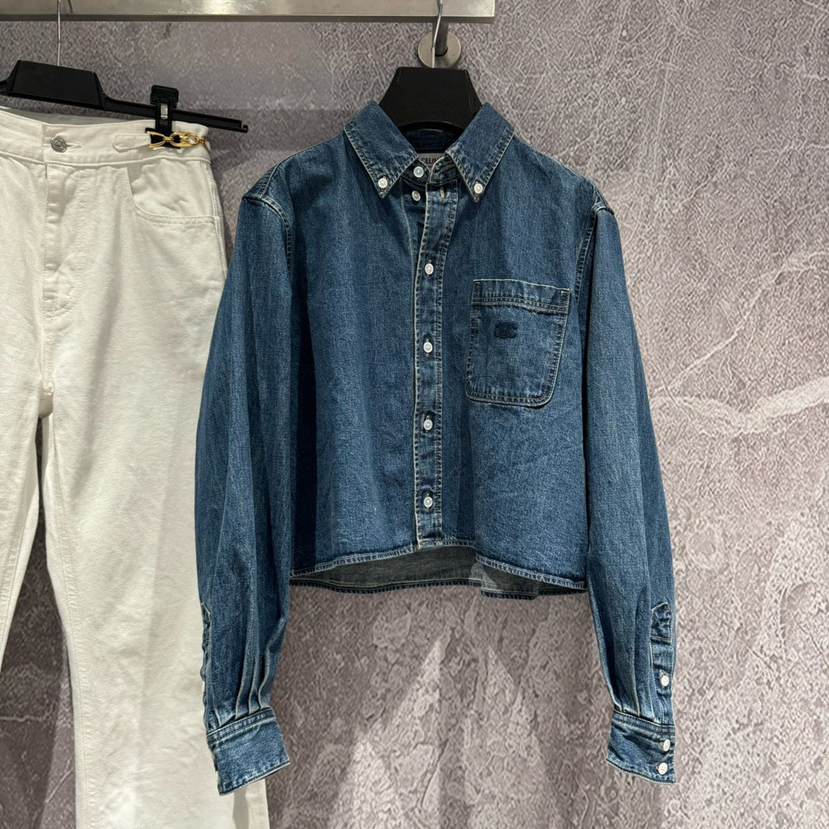 MIU M DENIM SHIRT