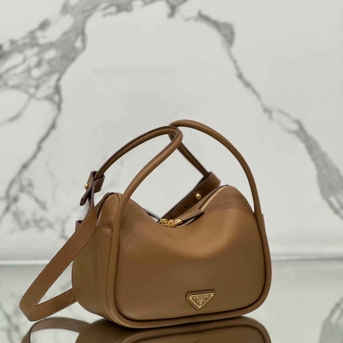 PD LEATHER HANDBAG