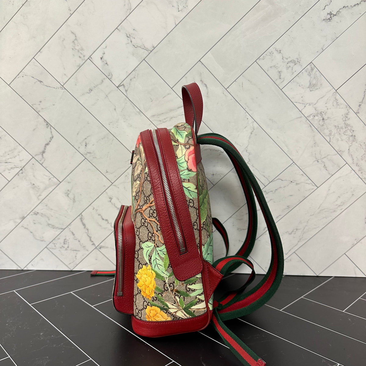 Gucci GG Supreme Coated Canvas Small Backpack