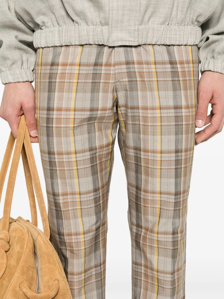 Fendi Men Madras Pants