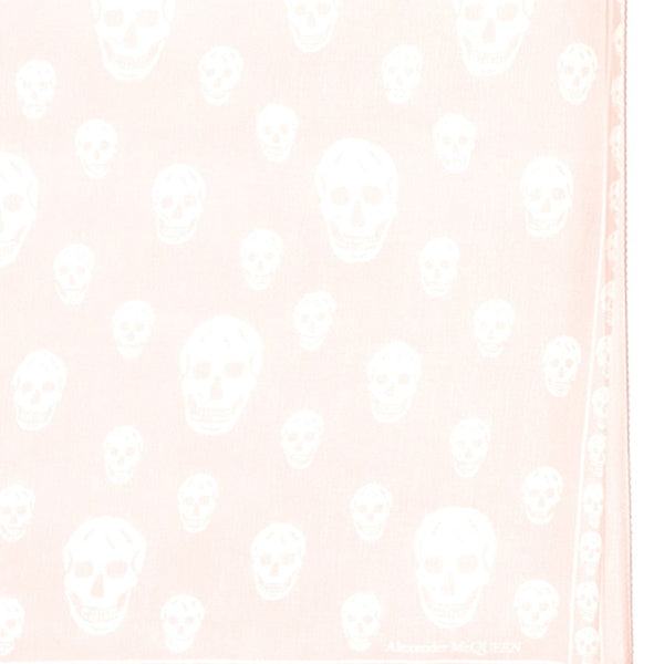 Alexander Mcqueen Men Classic Skull Scarf