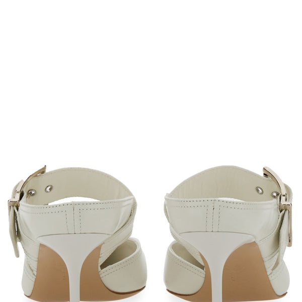 Alexander Mcqueen Women Punk Sandal With Buckle