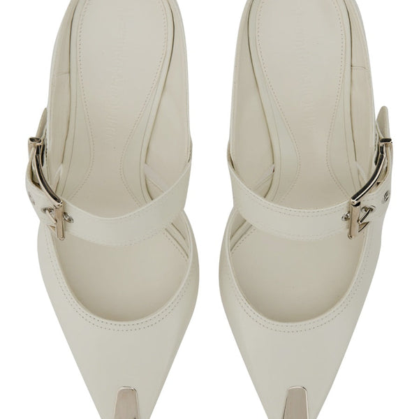 Alexander Mcqueen Women Punk Sandal With Buckle