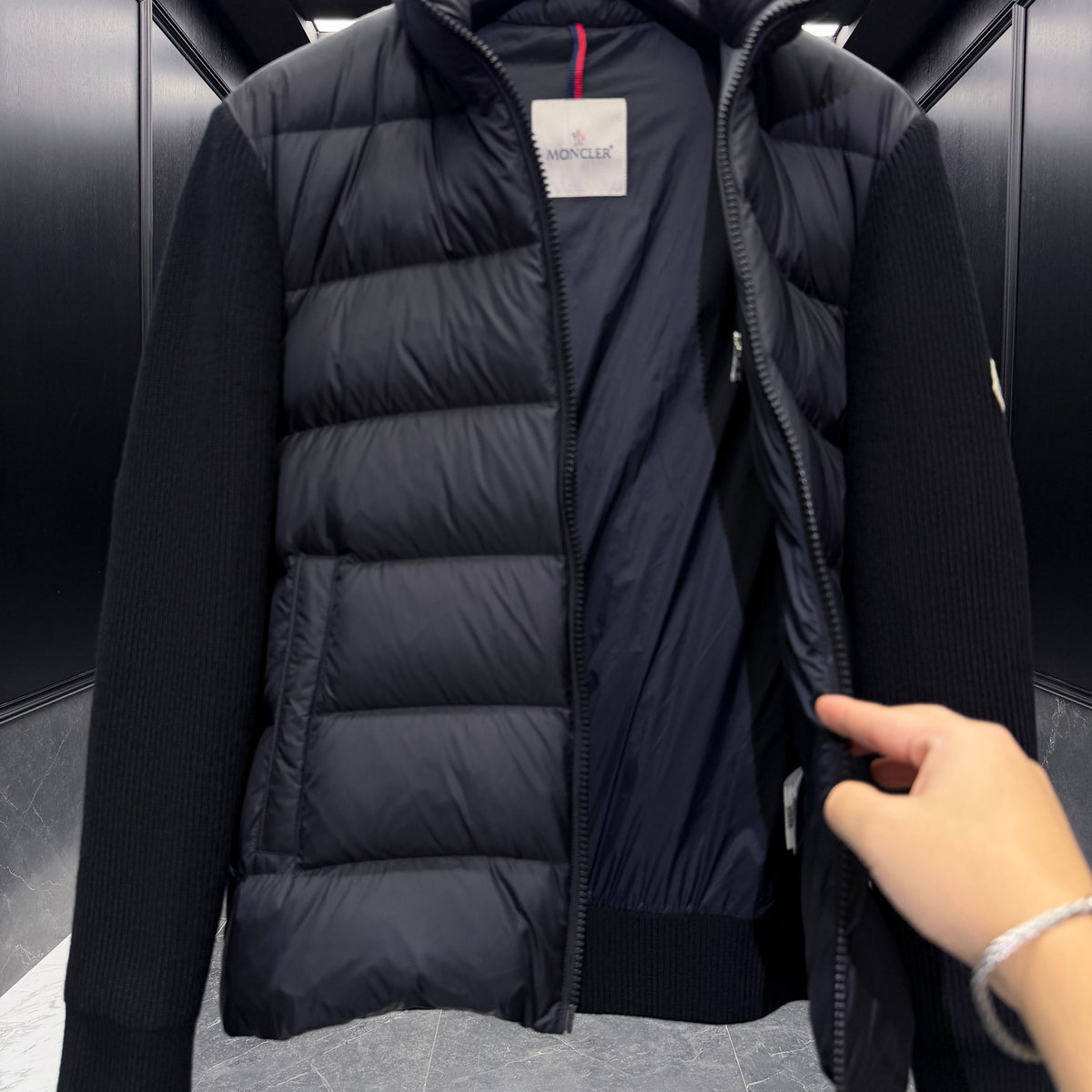 MONC CARDIGAN TRICOT
