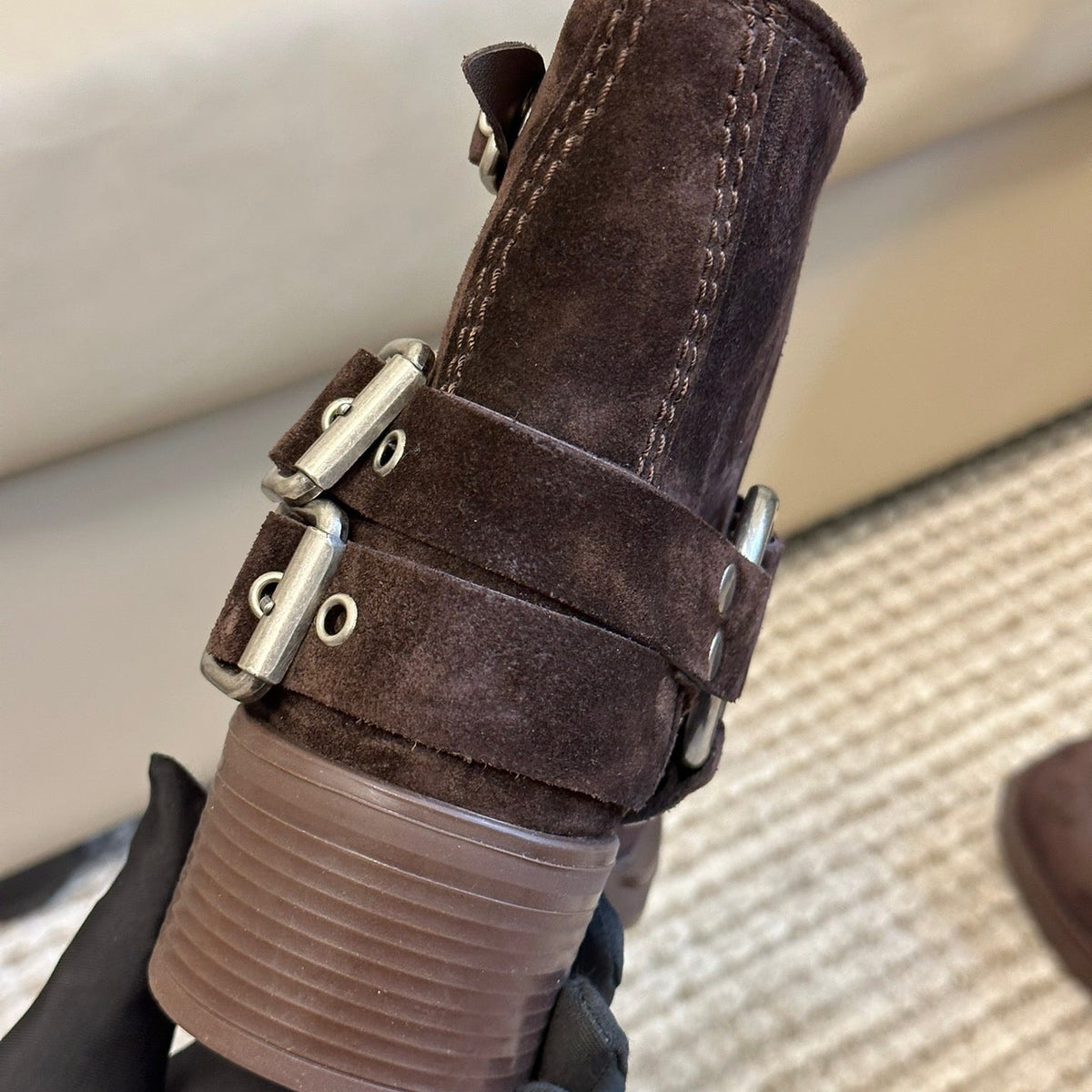 MIU M BOOTS