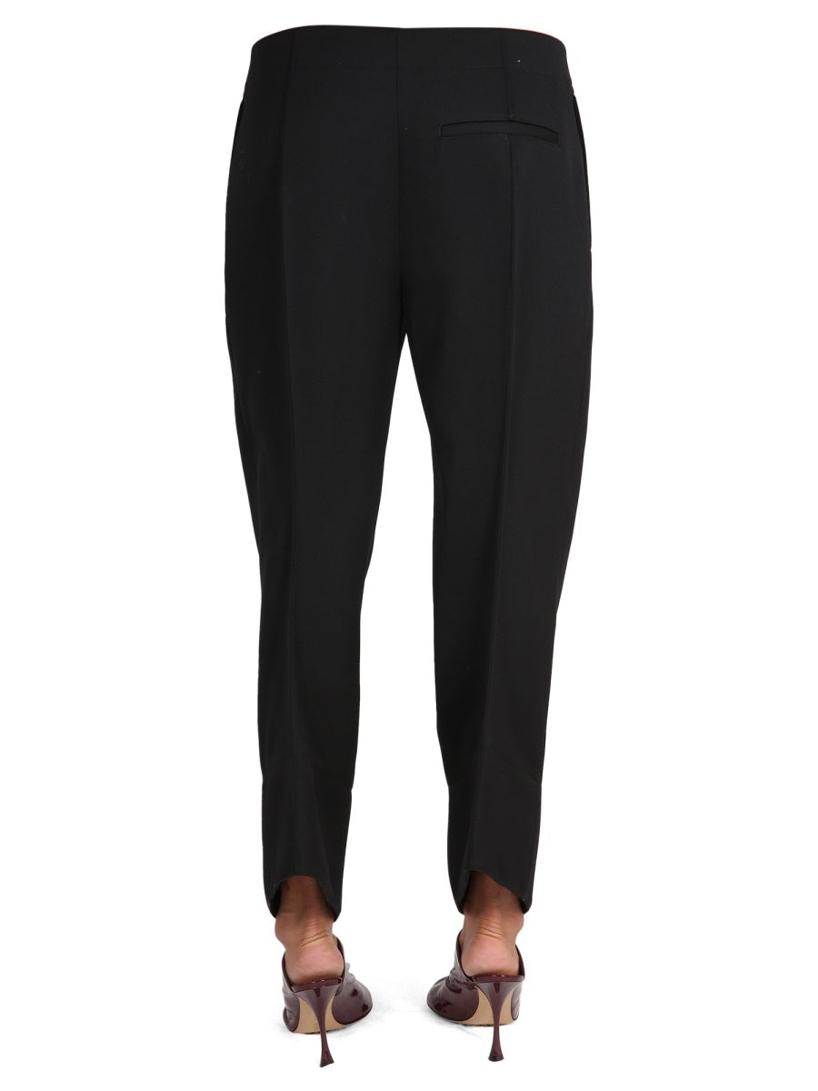 Bottega Veneta Women Compact Wool Pants