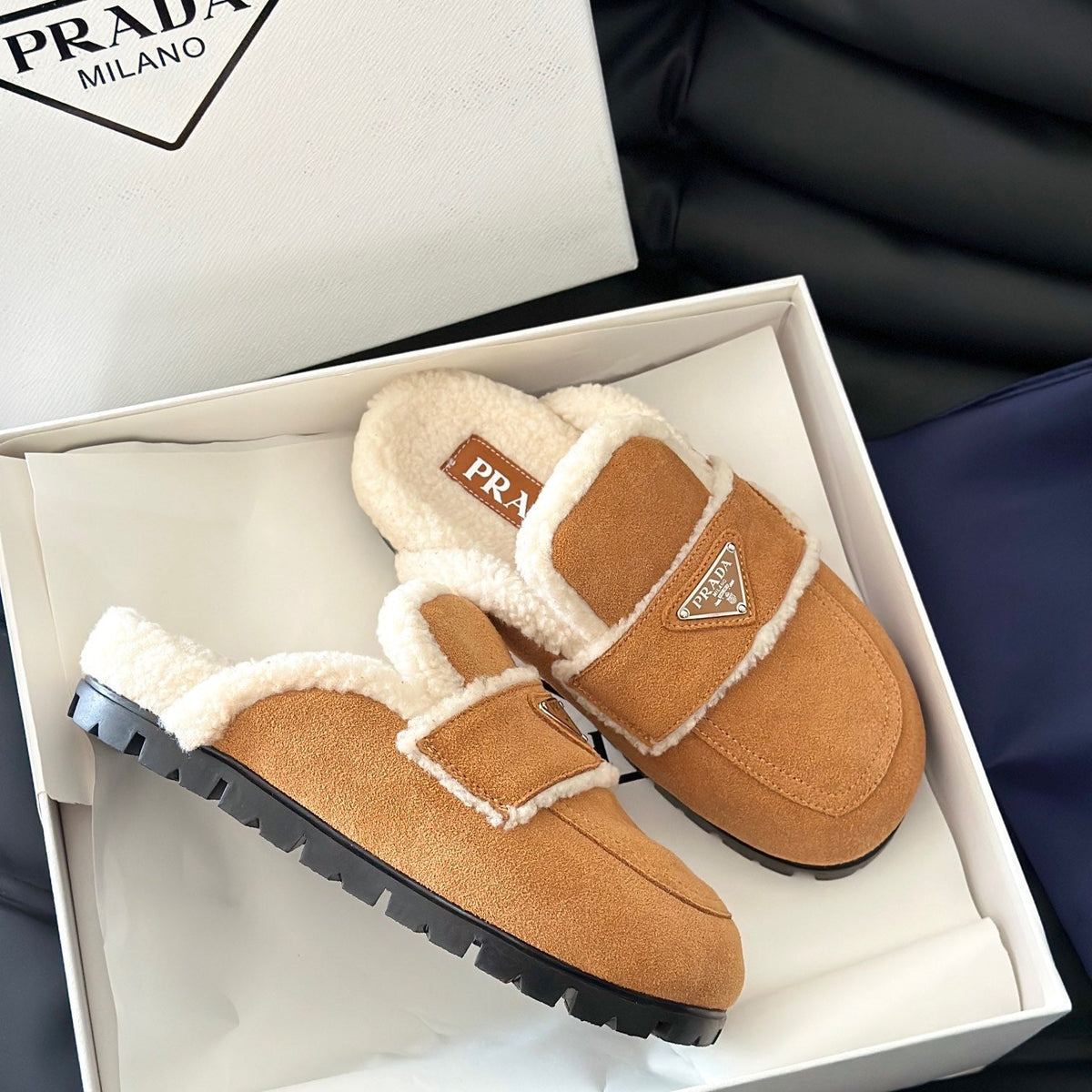 PD SHEARLING SLIPPERS