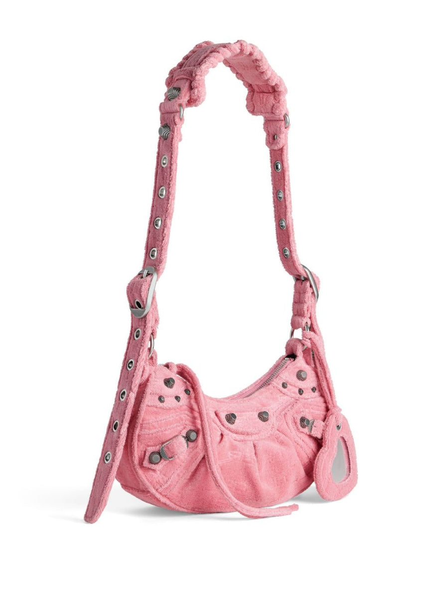 BALENCIAGA Mini Leather Shoulder Handbag