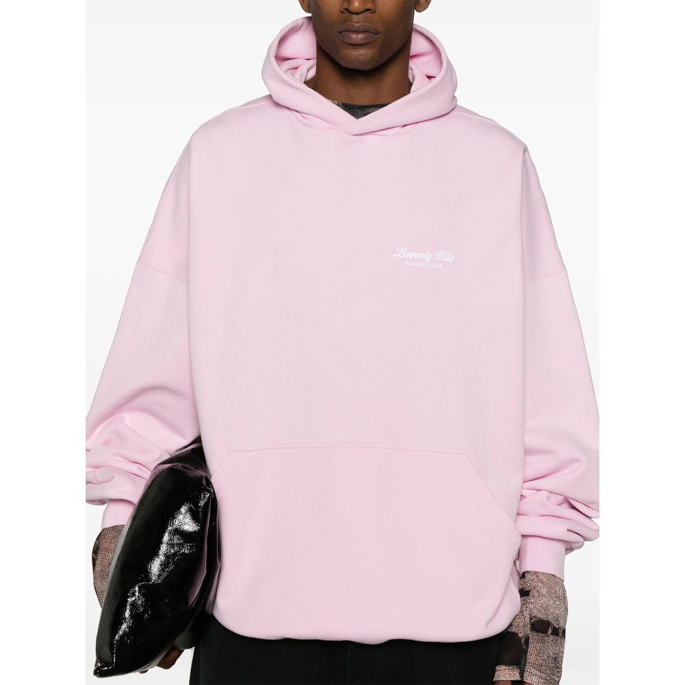 Balenciaga Pink Sweaters & Knitwear - Hoodies Men