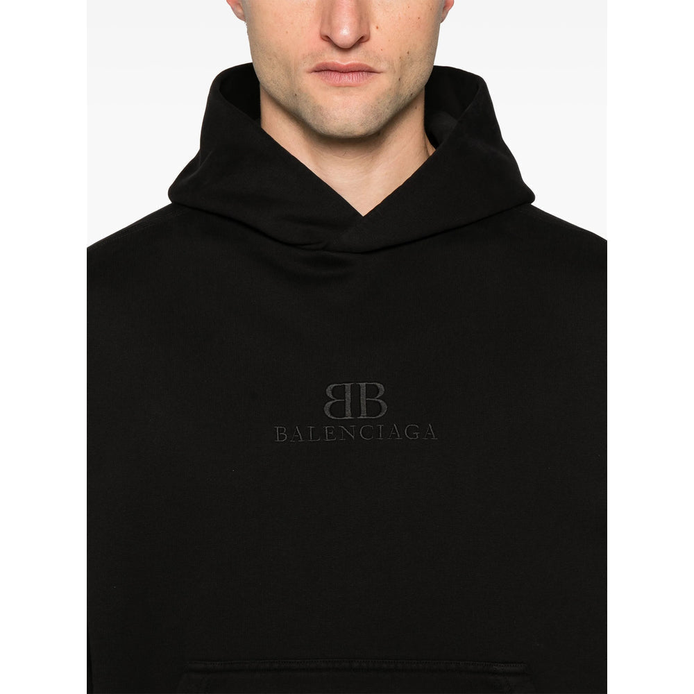 Balenciaga Black Sweaters & Knitwear - Hoodies Men