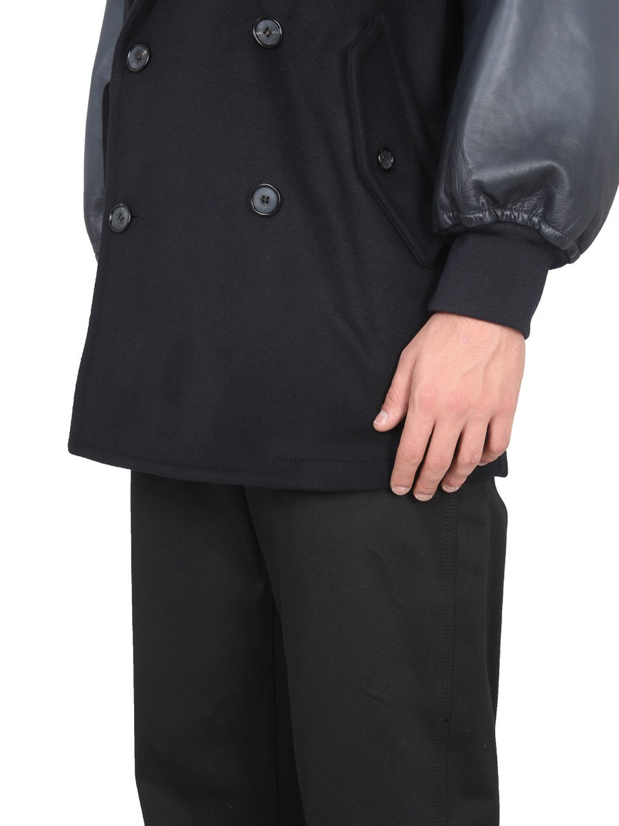 Alexander Mcqueen Men Soft-Shouldered Caban