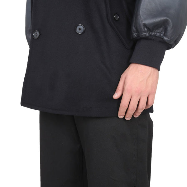 Alexander Mcqueen Men Soft-Shouldered Caban