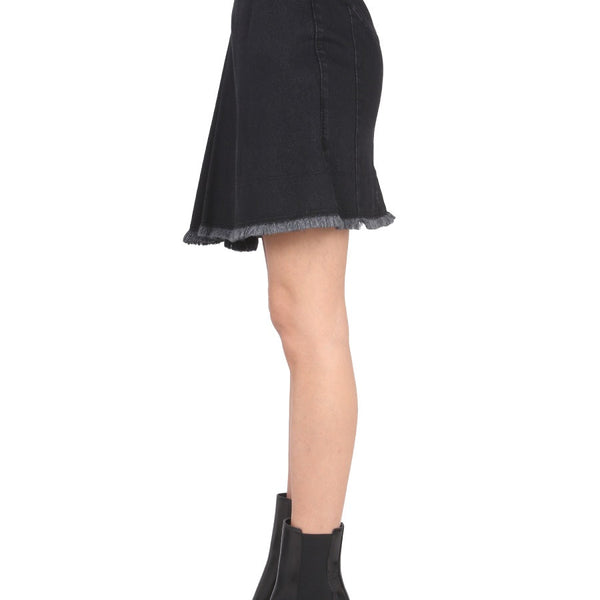 Alexander Mcqueen Women Asymmetrical Mini Skirt