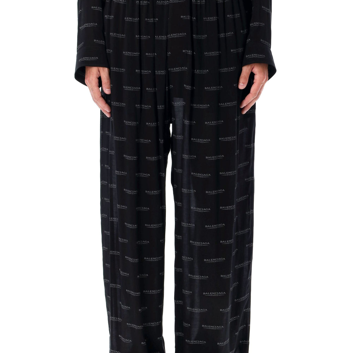 BALENCIAGA Logo Pyjama Pants - Size 50