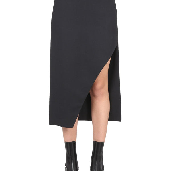 Alexander Mcqueen Women Wool And Mohair Skirt