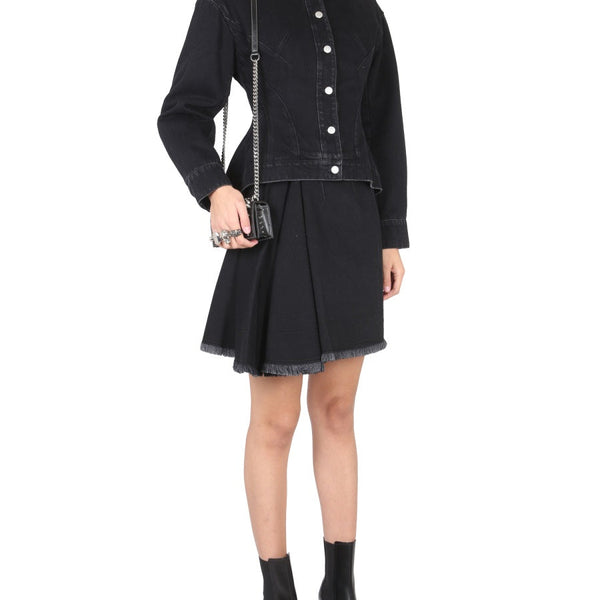 Alexander Mcqueen Women Hybrid Denim Jacket