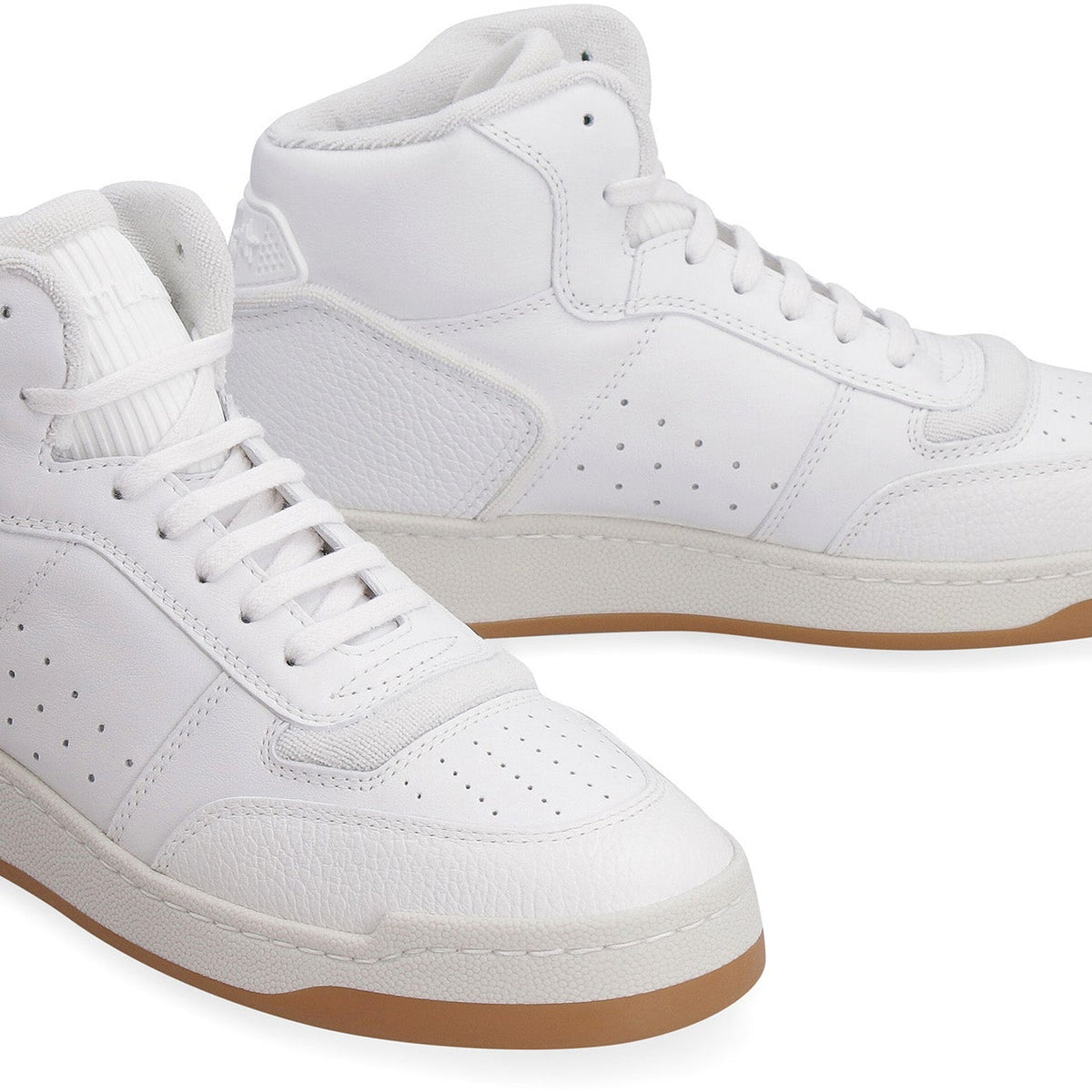 SL/80 LEATHER HIGH-TOP SNEAKERS