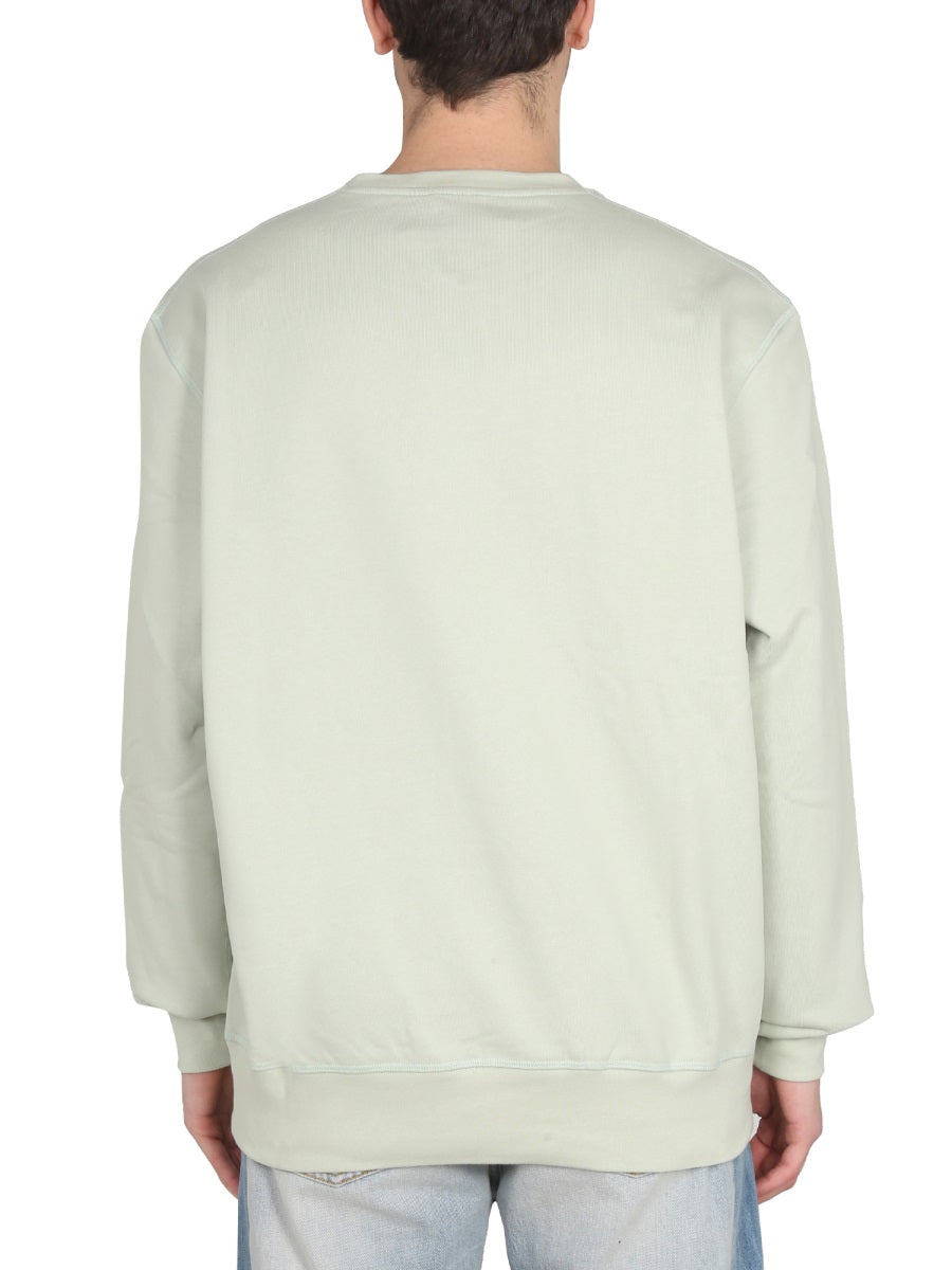 Alexander Mcqueen Men Sweatshirt With Logo Embroidery
